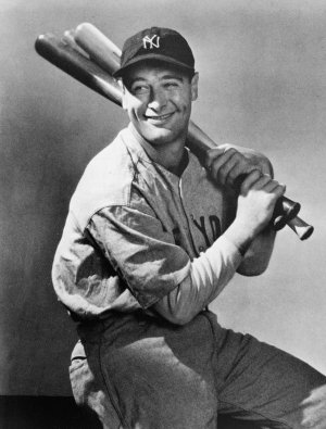 Henry Louis Gehrig inducted in 1939 Henry Louis Gehrig